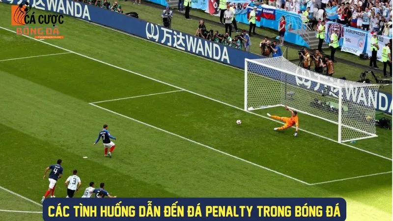 Các tình huống đến đá penalty 